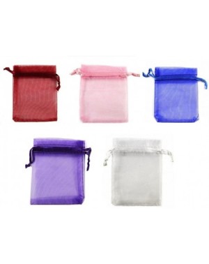 Favors Organza Wedding Party Favor Bags- Package of 100 (6"x9"- Multi) - Multicolor - CV12O2QD1I0 $11.77