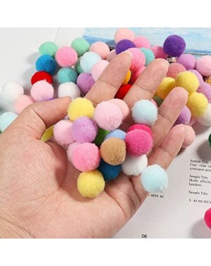 Tissue Pom Poms Premium 400 PCS 15mm Light Orange Color Pom Poms- Craft Pom Pom Balls- Colorful Pompoms for DIY Creative Craf...