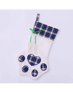 Stockings & Holders Large Cat Claw Shape Christmas Stockings Christmas Hanging Bags-Xmas Tree Decorations Candy Bag Christmas...