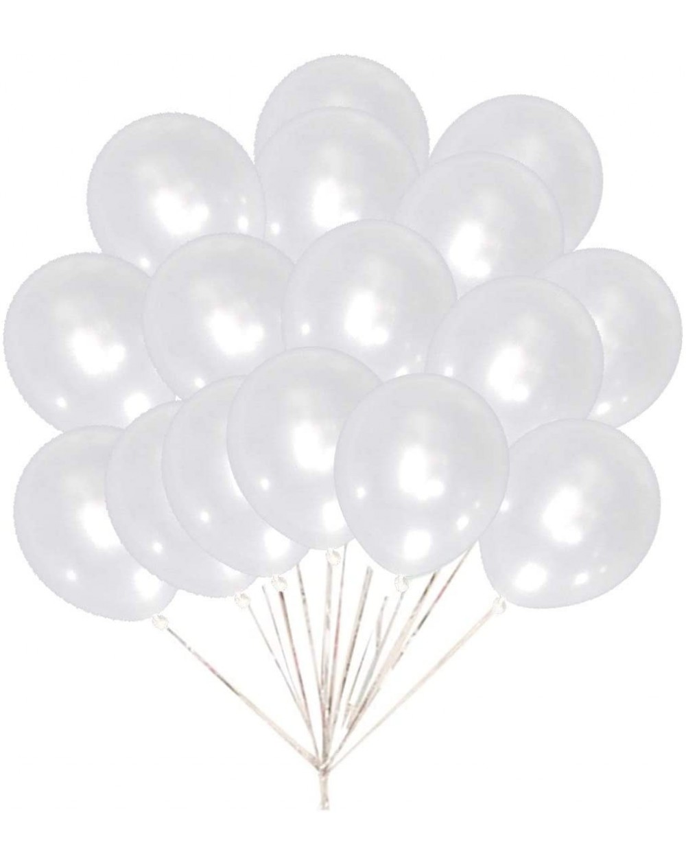 Balloons 5 Inch Pearl White Small Balloons 200 Pack Latex Party Balloons for Photo Shoot Wedding Baby Shower Birthday Party D...