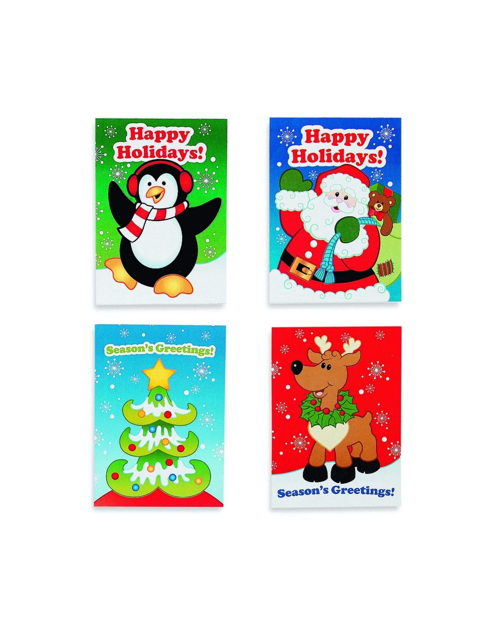 Favors 72 Mini Holiday Fun and Games Activity Books/Stocking Stuffers/Party Favors/Teachers/Daycare/2 1/2" x 3 1/2 - CI187WS0...