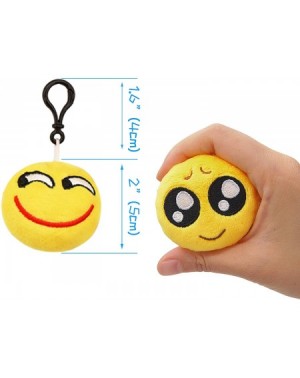 Party Favors Pack of 20 5cm/2" Emoji Poop Plush Keychain Birthday Party Favors Supplies Mini Pillows Set- Emoticon Backpack C...