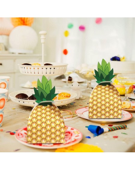 Favors 36pcs Pineapple Favors Boxes 3D Large Pineapple Gifts Boxes for Hawaiian Luau Party and Tropical Party- Pineapple Part...