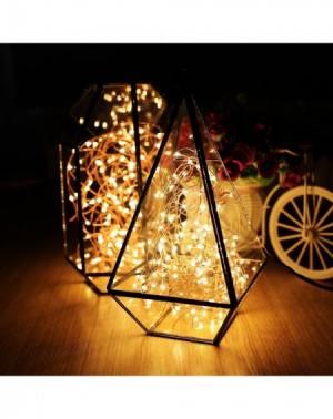 Indoor String Lights Color Changing String Lights Plug in- 39.5ft 100 LED Copper Wire Dimmable Fairy Lights 8 Modes Decorativ...