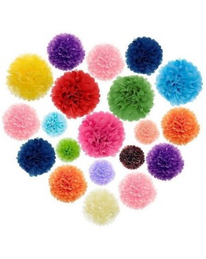 Tissue Pom Poms 5pcs Tissue Paper Pom-poms Flower Ball Wedding Party Outdoor Decoration Wedding/Baby Shower/Birthday Party/Nu...