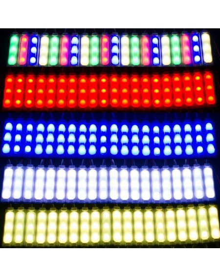 Indoor String Lights Dream Color LED Module Kit Waterproof IP67 DC12V 5050 LED Pixel String 20 pcs with 24 Keys Remote + IR C...