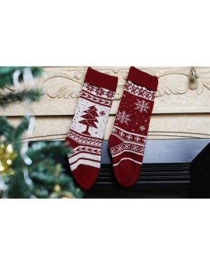 Stockings & Holders Christmas Stockings 18" Pack of 4 - Multicolor - CF182KI6TZI $21.55