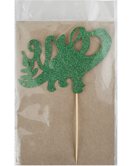 Cake & Cupcake Toppers Dinosaur Cake Topper First Birthday One Cake Topper Boy & Girl - Dinosaur-Shaped 1st Birthday Decorati...