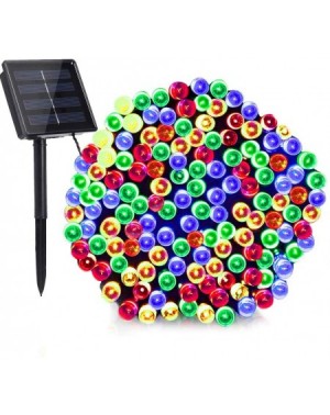 Outdoor String Lights Solar Christmas Lights-72ft 200 LED 8 Modes Solar String Lights- Outdoor Waterproof Fairy Lights for Xm...