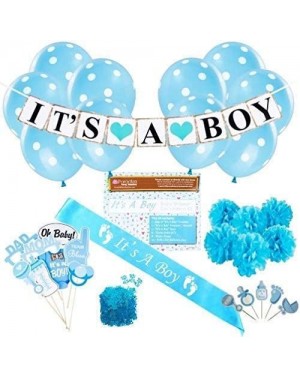 Tissue Pom Poms Baby Shower Party Decorations Kit - CB1866239MQ $12.78