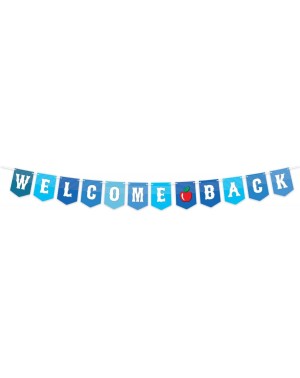 Banners & Garlands Welcome Back Banner Decoration (Military- Back-to-School- Reunion) w/Interchangeable Cards - C918W82DI6E $...