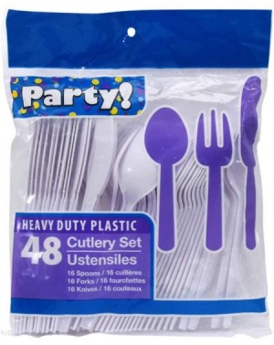 Party Packs BBQ Picnic Party Supplies for 16 Guests Summer Party Plates- Napkins and Silverware 112 pieces For Summer Gatheri...