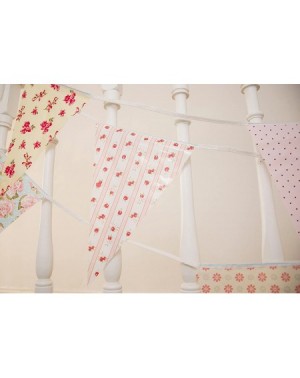 Banners 30ft Vintage Baby Shower Tea Party Banner Bunting Party Decoration Banner (C1006) - CN11NL1955X $7.07