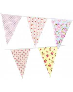 Banners 30ft Vintage Baby Shower Tea Party Banner Bunting Party Decoration Banner (C1006) - CN11NL1955X $7.07