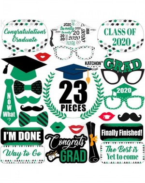 Photobooth Props Graduation Photo Booth Props Green - Graduation Decorations 2020 - Graduation Party Supplies 2020 - Photo Bo...