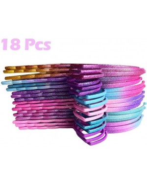 Party Packs 18pcs Glitter Rainbow Unicorn Headband for Unicorn Theme Birthday Party Supplies Favors- Gifts- Baby Shower- Hall...