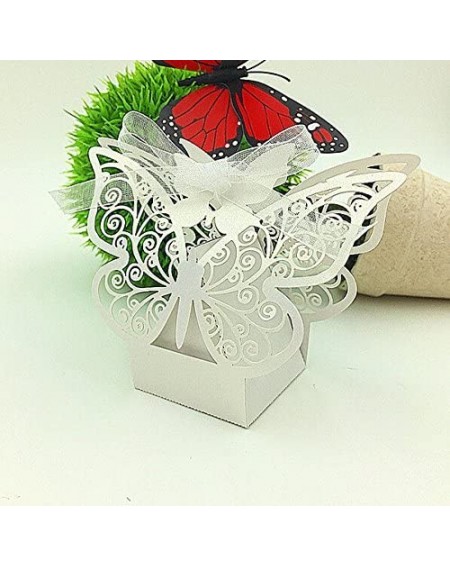 Favors Pack of 50pcs Butterfly Wedding favor Box candy box-wedding favors and gifts-wedding supplies-wedding box for candy-pa...