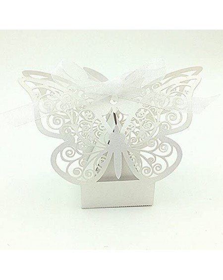 Favors Pack of 50pcs Butterfly Wedding favor Box candy box-wedding favors and gifts-wedding supplies-wedding box for candy-pa...