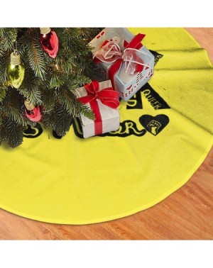 Tree Skirts Christmas Tree Skirt Black Lives Matters Art Logo Snowman Xmas Tree Skirt Holiday Festive Decorations Ornaments P...