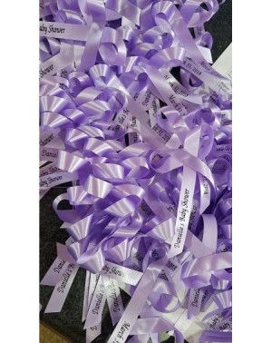 Favors 25 Personalized Ribbons Custom Bridal Shower Favor Party Favors Wedding Bridesmaid Memorial Ribbons Funeral Baby Showe...