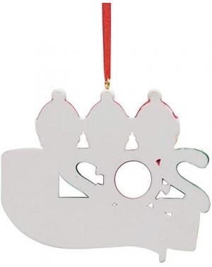 Ornaments 2020 Personalized Christmas Ornaments- Family Members Name Christmas Ornament Kit- Quarantine Survivor Family Custo...