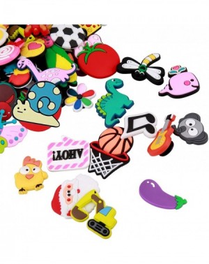 Party Favors 150pcs Different Shape Shoes Charms Fits for Clog Shoes & Wristband Bracelet Party Gifts - CT193MSLNOZ $15.61