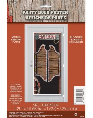 Favors Plastic Rodeo Western Door Poster- 60" x 27 - CZ12CM6VVHR $8.79