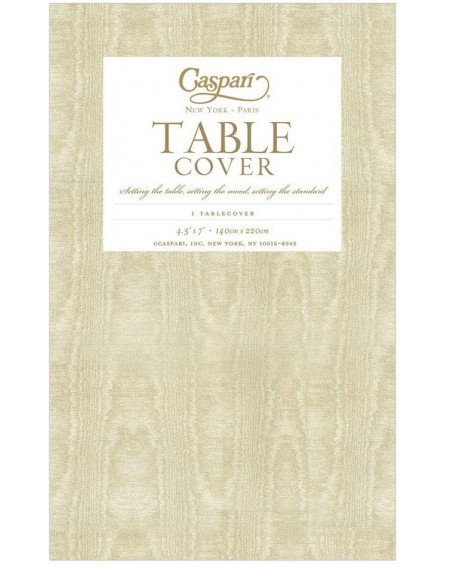 Tablecovers Tablecover Moire Gold- 1 EA - Gold - CI1178INHC7 $18.02