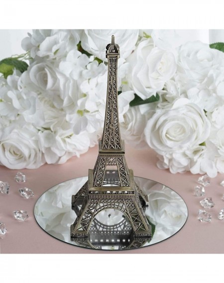 Centerpieces Simply Elegant 10" Metal Eiffel Tower Centerpiece Great for Weddings and Paris Themed Parties (Bronze) - Bronze ...