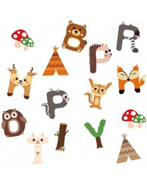 Banners 15pcs Woodland Animals Happy Birthday Banner Decoration for Woodland Garland Forest Theme Birthday Festival Party - C...