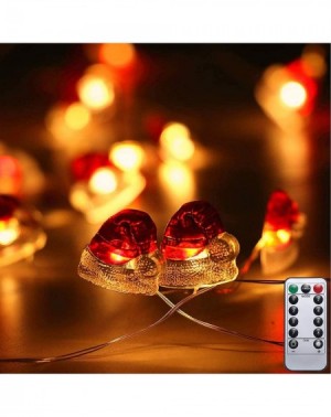 Indoor String Lights Christmas String Lights Decorative LED Lights- 13 feet 40 LEDs Battery Battery Powered String Lights wit...