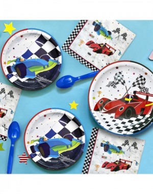 Party Packs Race Car Birthday Party Supplies - Race Car Party Decorations for Boys Birthday Banner Tablecloths Car Party Sign...