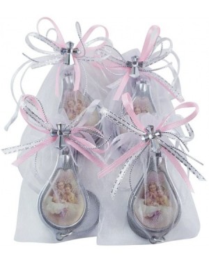 Favors 12 Pcs Baptism Keychain with Nail Clipper and Opener Party Favors for Girl -Bautizo Recuerdos/Baby Angel Design in Dec...