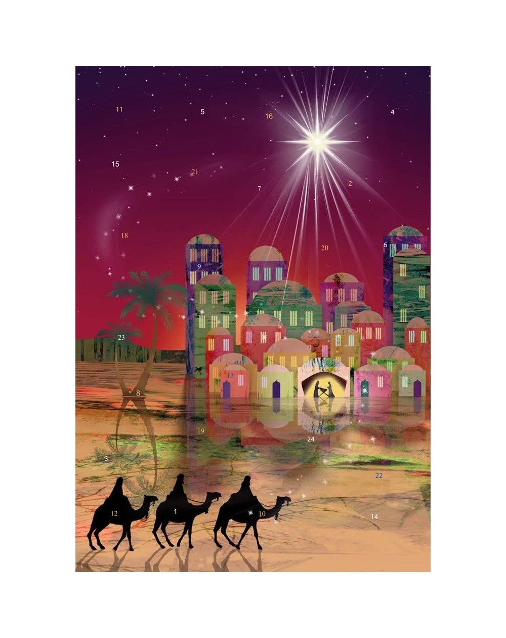 Advent Calendars Guiding Star Advent Calendar - CB183L7ZRUL $13.22