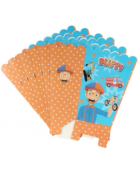 Party Packs 12 pcs BLippi popcorn boxes- BLippi themed party supplies- children's birthday party snack boxes - CV19ETEZR6O $1...