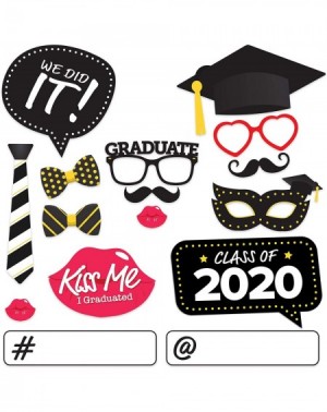 Photobooth Props Graduation Photo Booth Props 2020 38pcs Set - Graduation Decorations 2020 Class Graduation Party Supplies Ki...