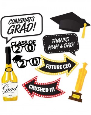 Photobooth Props Graduation Photo Booth Props 2020 38pcs Set - Graduation Decorations 2020 Class Graduation Party Supplies Ki...