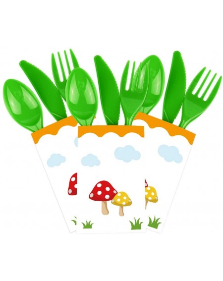 Party Packs Woodland Creatures Baby Shower Party Supplies - Forest Animals Neutral Party Decoration Banner Balloons Tableclot...