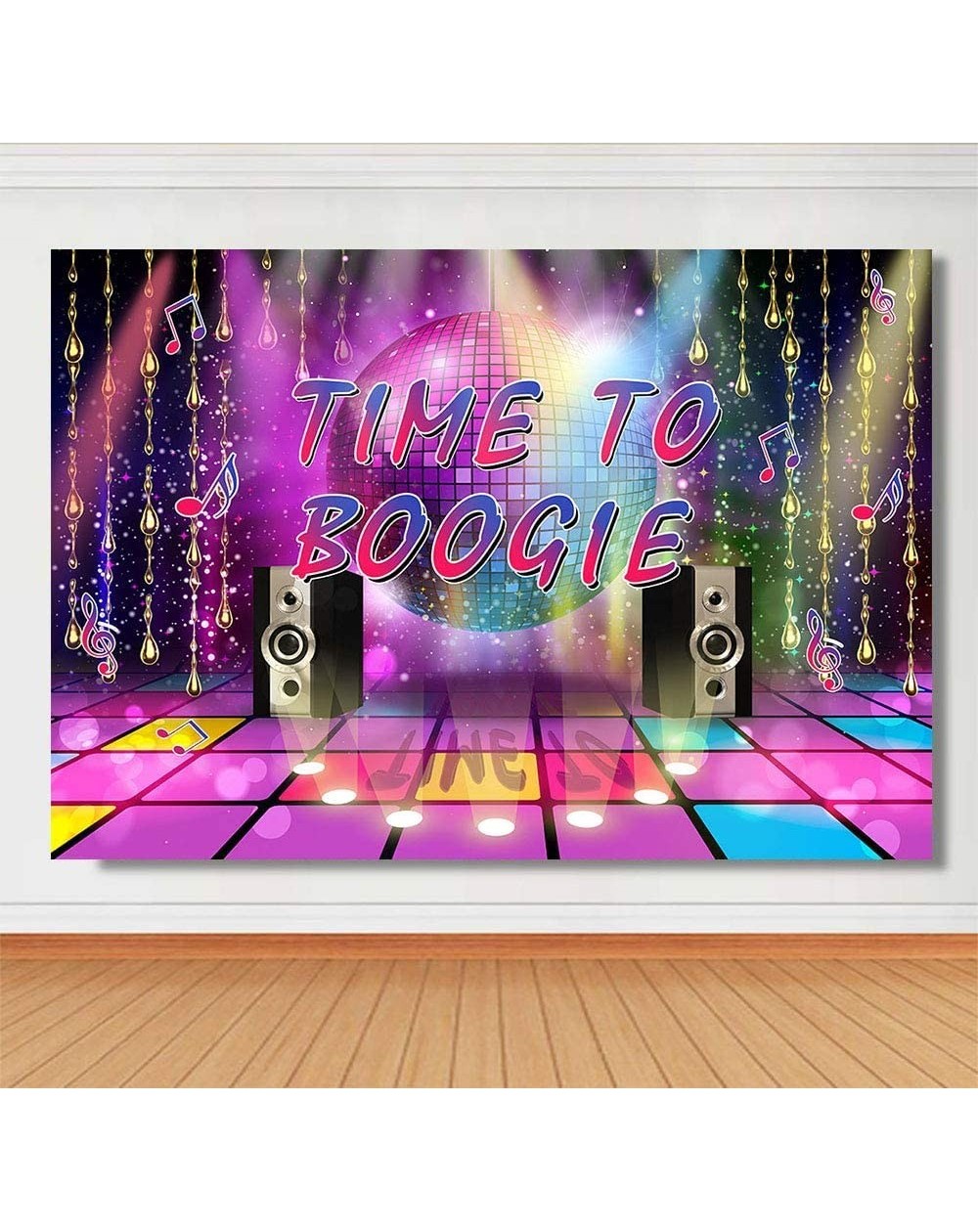 70s 80s Theme Party Decorations Disco Photography Backdrop Banner 70s 90s Photo Booth Backdrop 8958