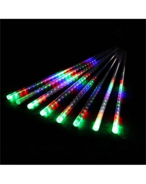 Indoor String Lights Rain Drop Lights- LED Meteor Shower Lights 11.8 inch 8 Tubes 144leds- Icicle Snow Falling Lights for Xma...