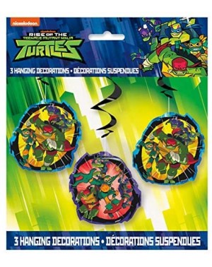 Party Packs TMNT Teenage Mutant Ninja Turtles Birthday Party Decoration Set includes Happy Birthday Banner- Hanging Swirl Dec...