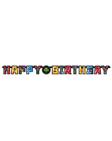 Party Packs TMNT Teenage Mutant Ninja Turtles Birthday Party Decoration Set includes Happy Birthday Banner- Hanging Swirl Dec...