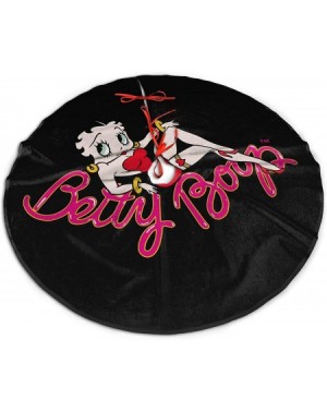 Tree Skirts Betty Boop Christmas Tree Skirt Decoration - Black - C119KMWWTML $15.46