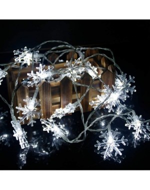 Indoor String Lights Snowflake LED Lights with Christmas Decorations Home Lighting String Christmas Tree Decorations Christma...