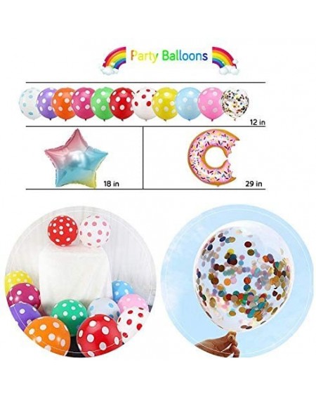 Balloons Colorful Birthday Decorations for Girls with Birthday Banner-Rainbow 16 Colorful Number- Confetti Balloons-Colorful ...