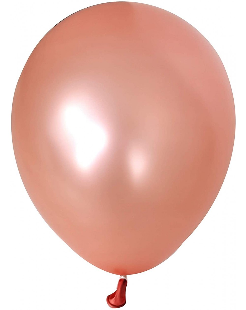 Balloons 100 PCS 12 Inches Pearlized Rose Gold Latex Balloons Large Thick Big Round Shining Pearlescent Biodegradable Bulk He...