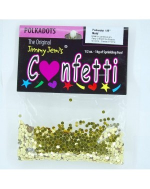 Confetti Confetti Circle 1/8" Gold - Retail Pack 9926 QS0 - CT18CHWOC2S $7.27