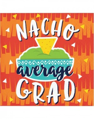 Tableware Fiesta Fun"Nacho Average Grad" Grad Beverage Napkins- 48 ct - CG193NU5W5M $15.00