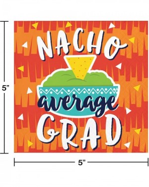 Tableware Fiesta Fun"Nacho Average Grad" Grad Beverage Napkins- 48 ct - CG193NU5W5M $15.00