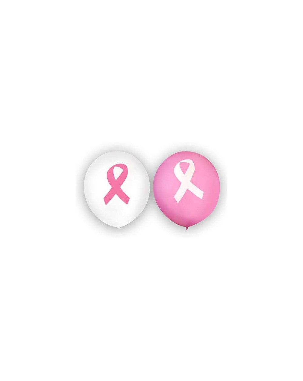 Balloons Breast Cancer Pink Ribbon Balloons - Pink Ribbon Balloon for Breast Cancer Awareness Fundraisers (25 Balloons - 2 Co...